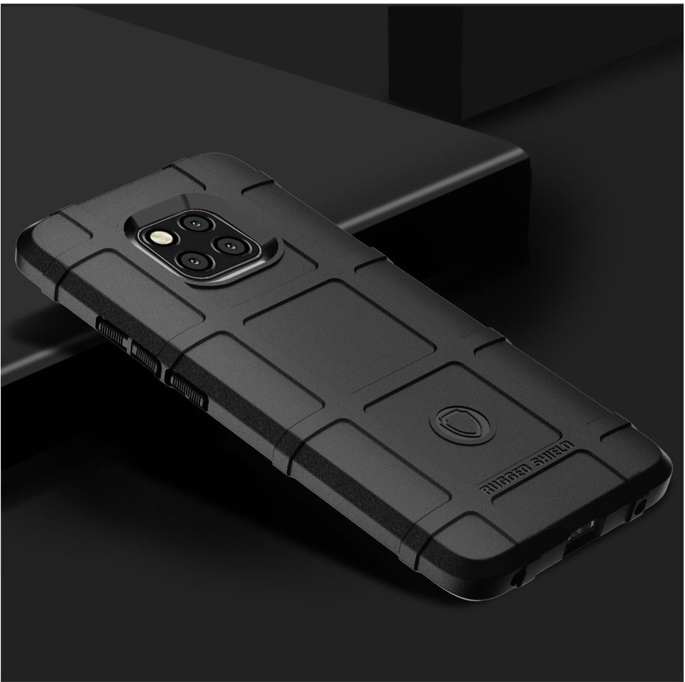 Huawei Mate 20 Pro Rugged TPU Hoesje Zwart afbeelding 3