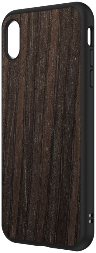 RhinoShield SolidSuit Black Oak iPhone XS Hoesje afbeelding 2