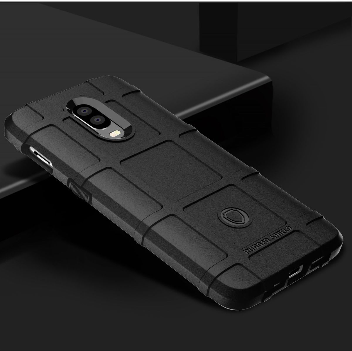 OnePlus 6T Anti-Shock TPU Backcover Zwart afbeelding 10