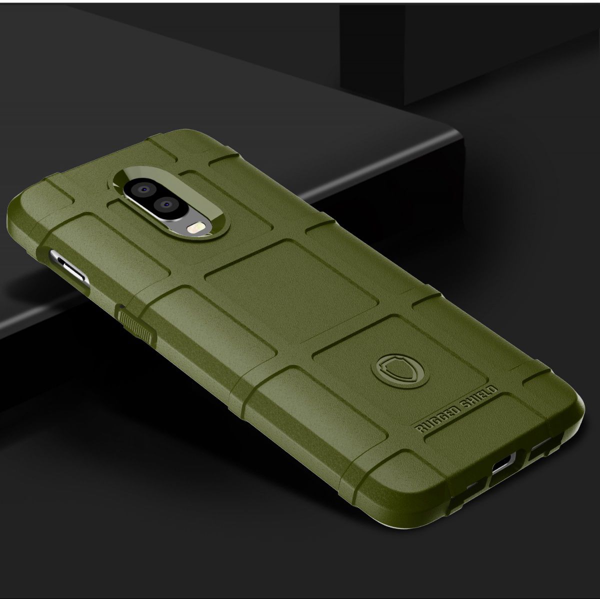 OnePlus 6T Anti-Shock TPU Backcover Groen afbeelding 2