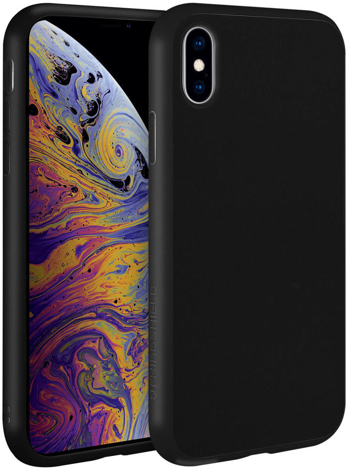 RhinoShield SolidSuit iPhone XS Max Hoesje Classic Black afbeelding 2