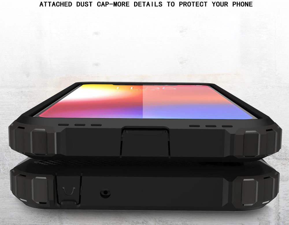 Motorola One Hybride Hoesje Wit afbeelding 7