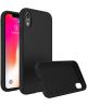 RhinoShield SolidSuit Black Leather iPhone XR Hoesje