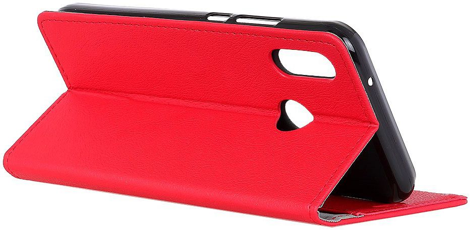 Motorola One Portemonnee Hoesje Rood afbeelding 3