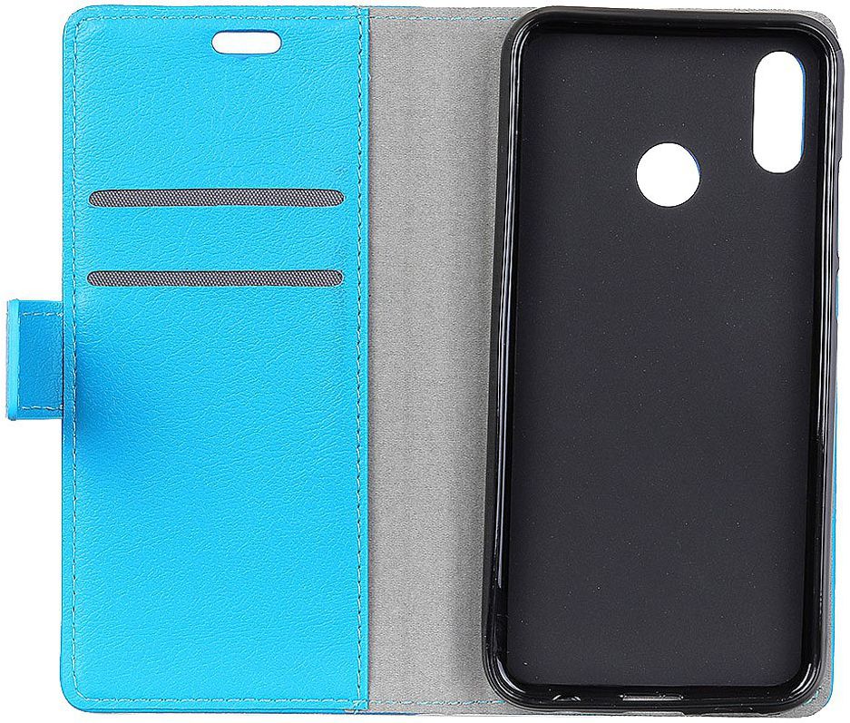 Motorola One Portemonnee Hoesje Blauw afbeelding 2
