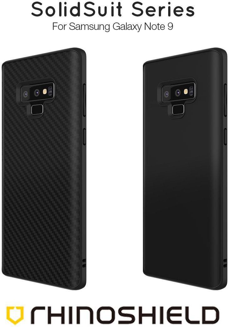 RhinoShield SolidSuit Carbon Fiber Samsung Galaxy Note 9 Hoesje afbeelding 7