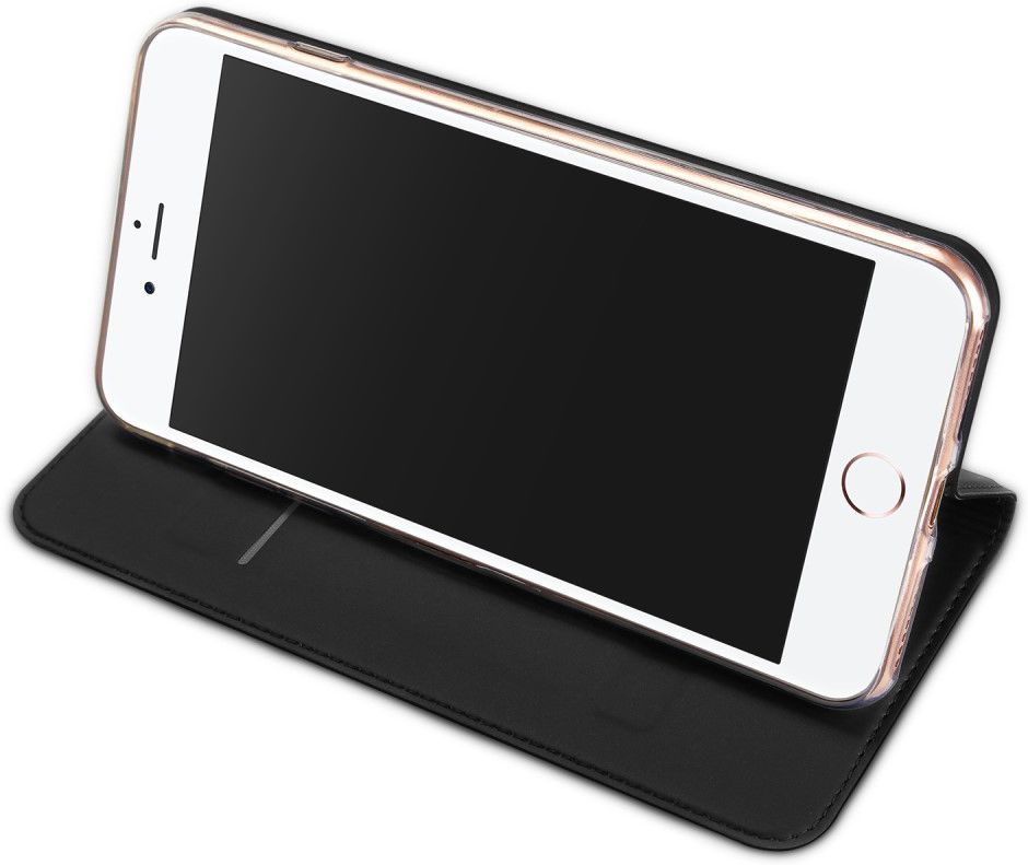 Dux Ducis iPhone 7 Plus / 8 Plus Bookcase Hoesje Zwart afbeelding 6