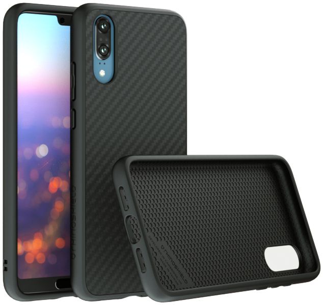 RhinoShield SolidSuit Carbon Fiber Huawei P20 Hoesje afbeelding 1