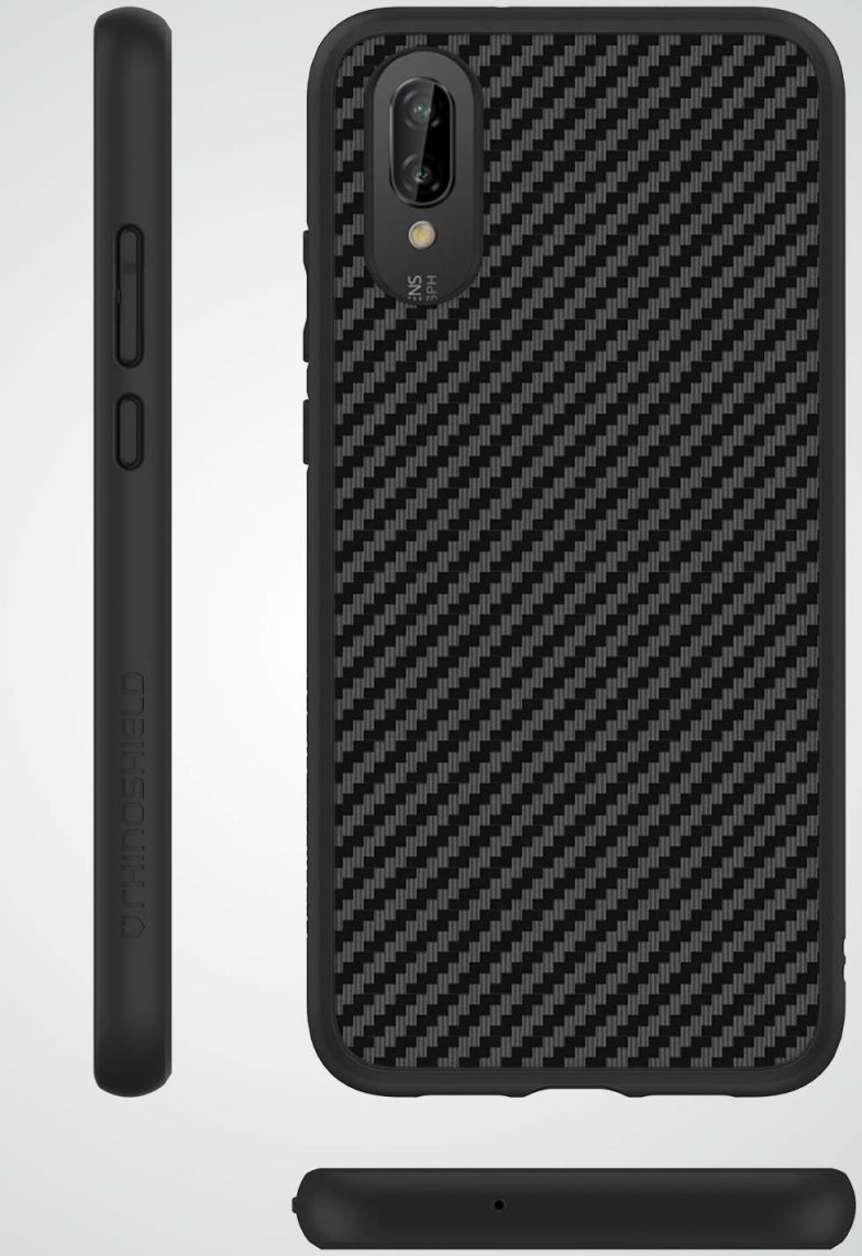 RhinoShield SolidSuit Carbon Fiber Huawei P20 Hoesje afbeelding 6
