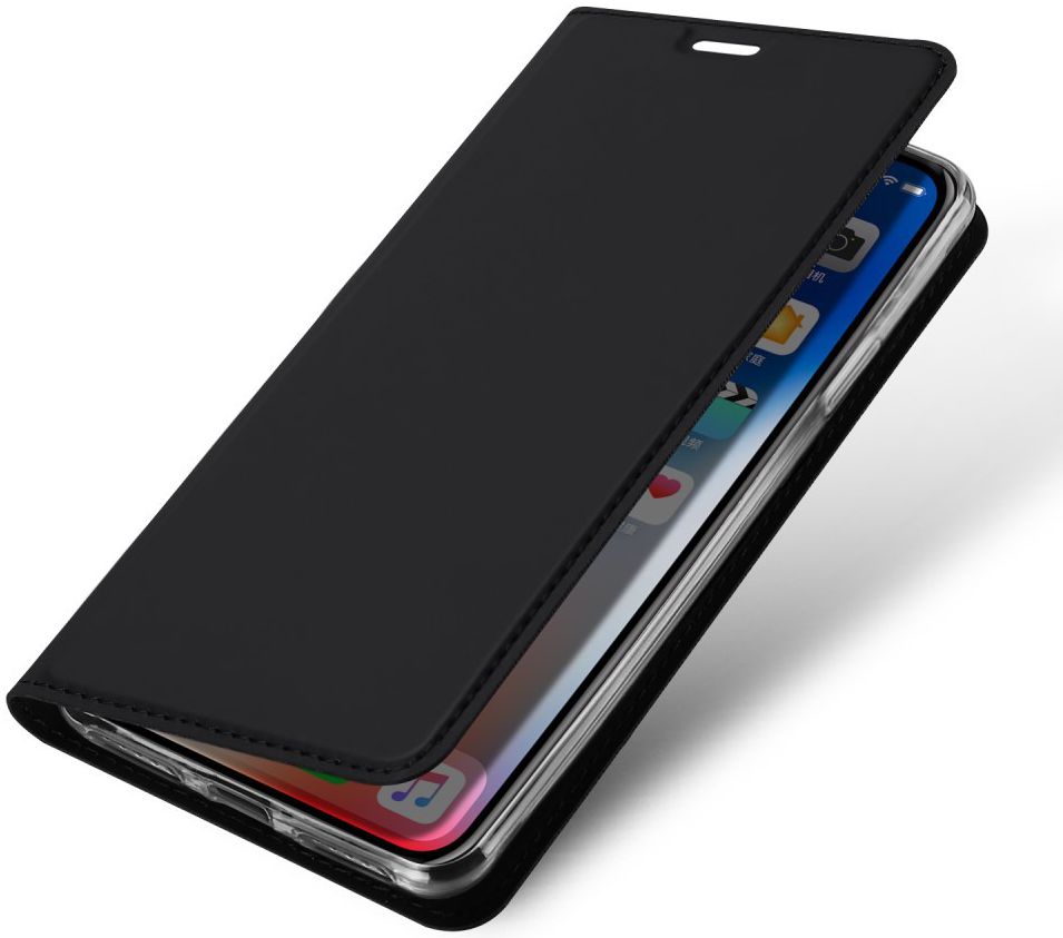 Dux Ducis Apple iPhone XR Premium Bookcase Hoesje Zwart afbeelding 1