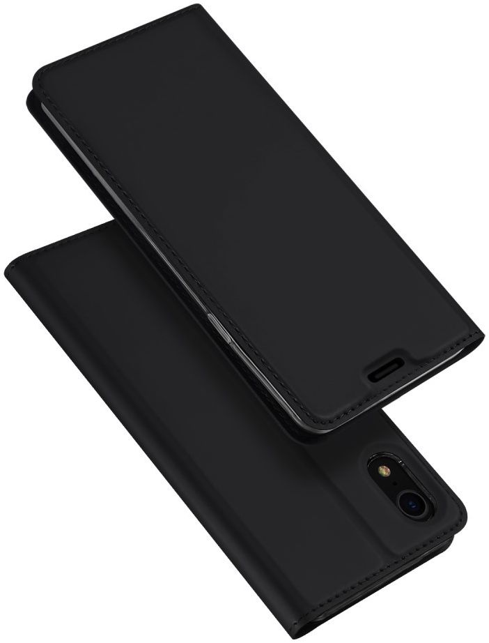 Dux Ducis Apple iPhone XR Premium Bookcase Hoesje Zwart afbeelding 4