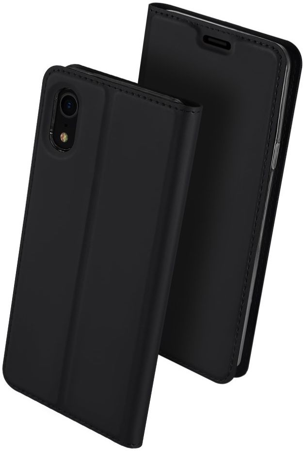 Dux Ducis Apple iPhone XR Premium Bookcase Hoesje Zwart afbeelding 6