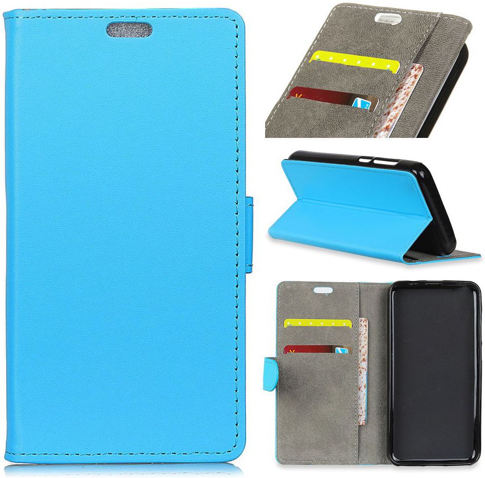 Samsung Galaxy A7 (2018) Portemonnee Hoesje Blauw afbeelding 10