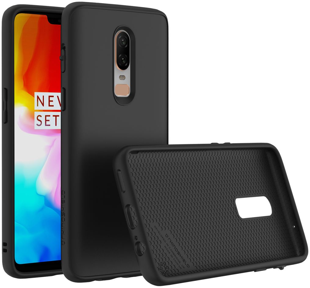RhinoShield SolidSuit Classic OnePlus 6 Hoesje Zwart afbeelding 7