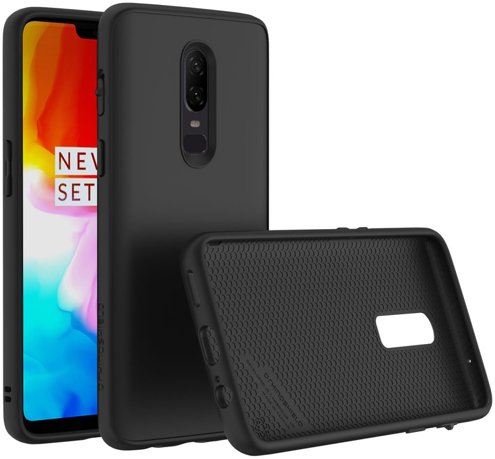RhinoShield SolidSuit Classic OnePlus 6 Hoesje Zwart afbeelding 1