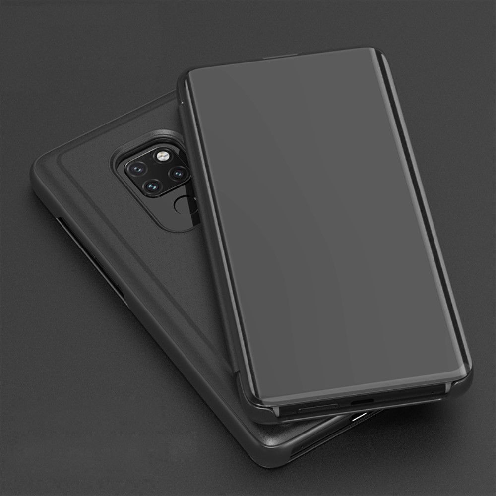 Huawei Mate 20 Spiegel Hoesje Zwart afbeelding 7