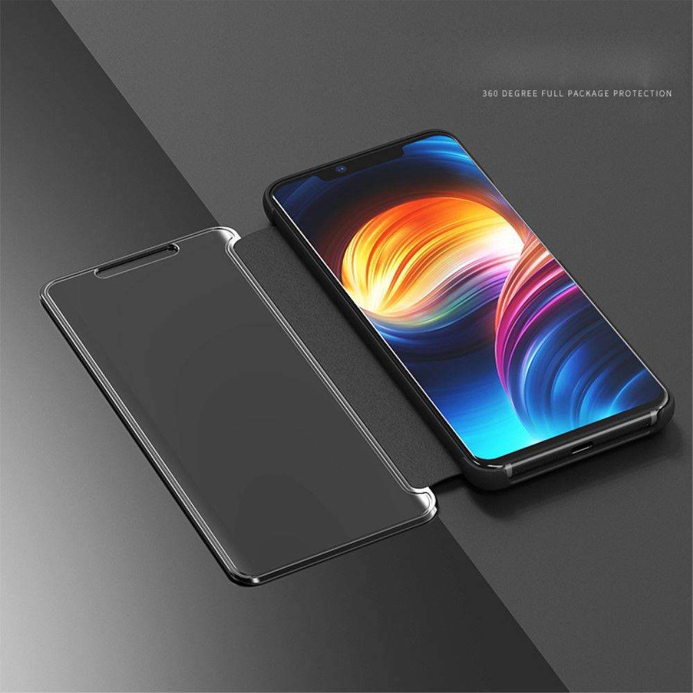 Huawei Mate 20 Spiegel Hoesje Zwart afbeelding 9