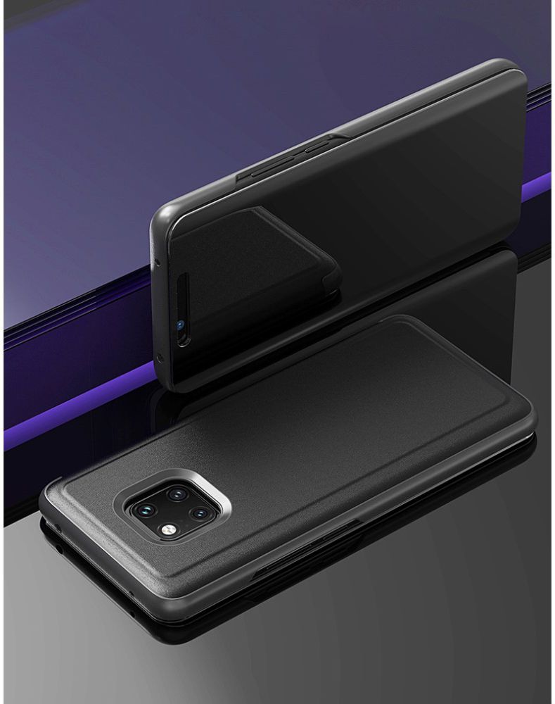 Huawei Mate 20 Pro Spiegel Hoesje Zwart afbeelding 11