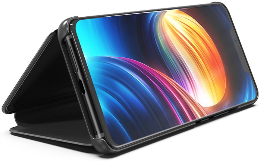 Huawei Mate 20 Pro Spiegel Hoesje Zwart afbeelding 2