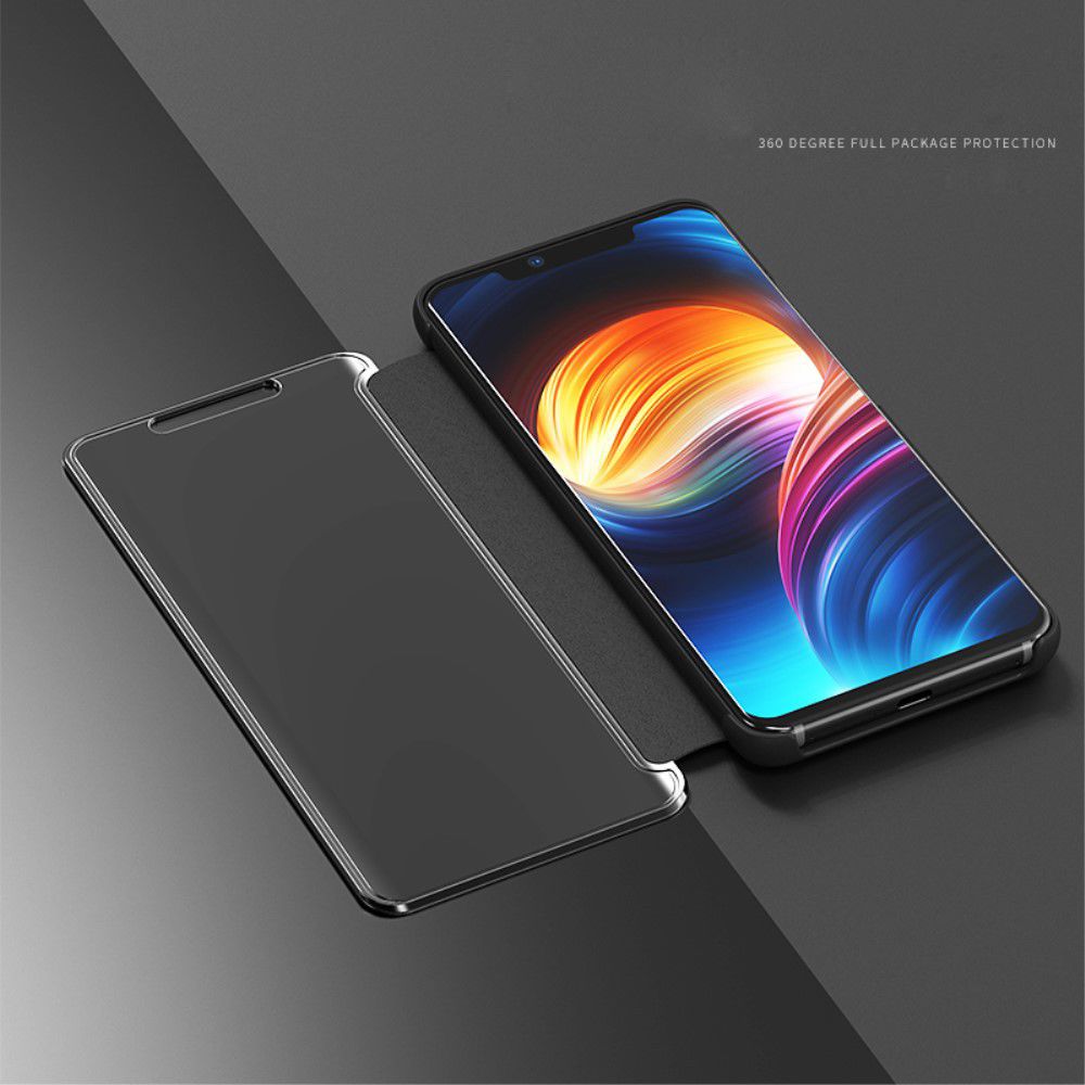 Huawei Mate 20 Pro Spiegel Hoesje Zwart afbeelding 8