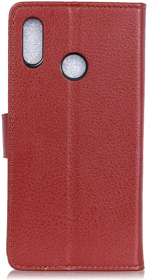 Asus Zenfone Max Pro M1 Lychee Portemonnee Hoesje Bruin afbeelding 6