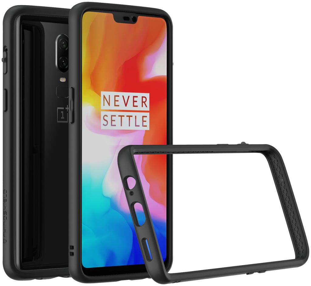 RhinoShield CrashGuard OnePlus 6 Bumper Hoesje Zwart afbeelding 8