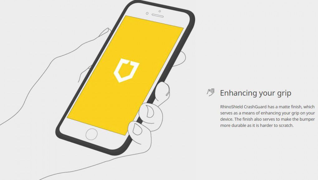 RhinoShield CrashGuard OnePlus 6 Bumper Hoesje Zwart afbeelding 13