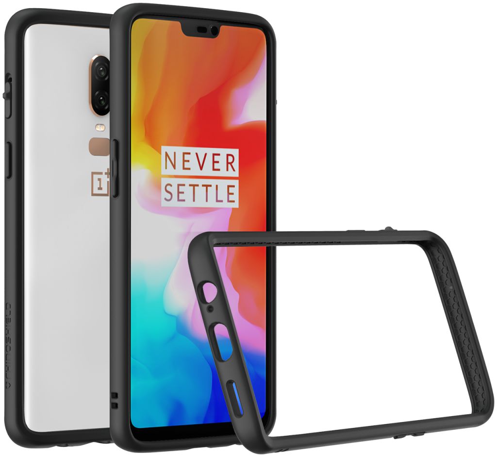RhinoShield CrashGuard OnePlus 6 Bumper Hoesje Zwart afbeelding 9