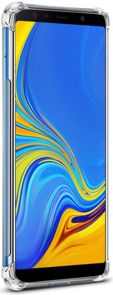 IMAK Samsung A7 (2018) Hoesje TPU met Screenprotector Transparant afbeelding 5