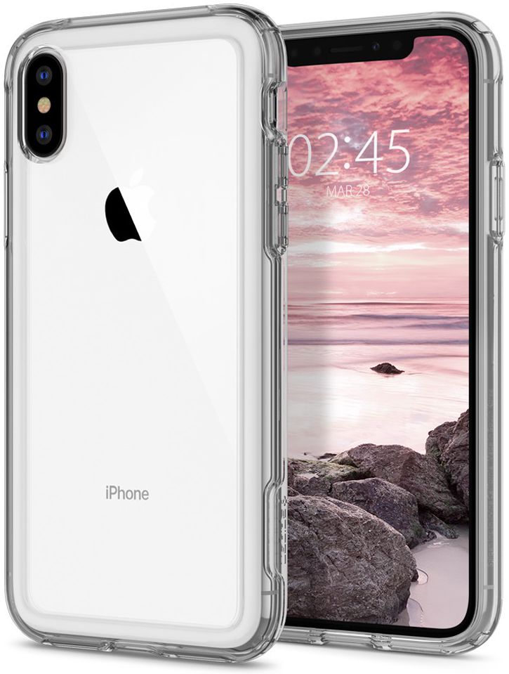 Spigen Crystal Hybrid Case Apple iPhone XS Max Dark Crystal afbeelding 1