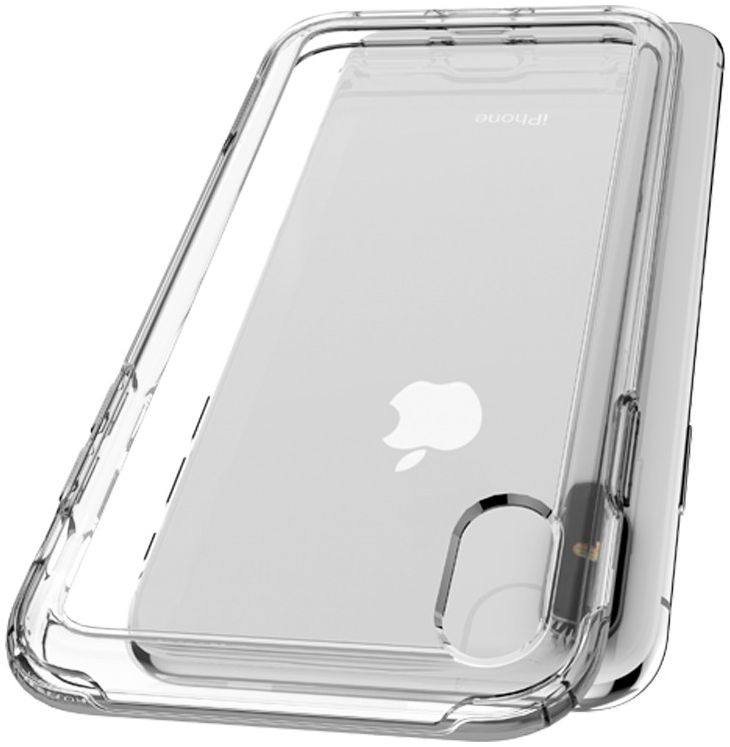 Spigen Crystal Hybrid Case Apple iPhone XS Max Dark Crystal afbeelding 5