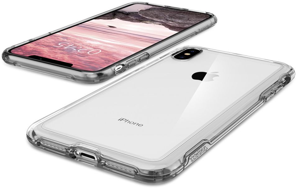 Spigen Crystal Hybrid Case Apple iPhone XS Max Dark Crystal afbeelding 6