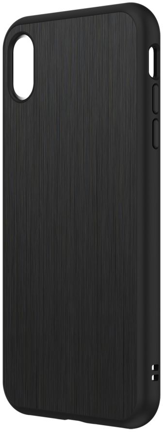 RhinoShield SolidSuit iPhone XS Max Hoesje Brushed Steel afbeelding 4