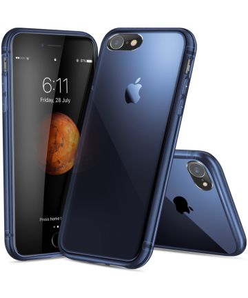 Dux Ducis Light Series TPU Hoesje Apple iPhone SE 2020 Blauw Hoesjes