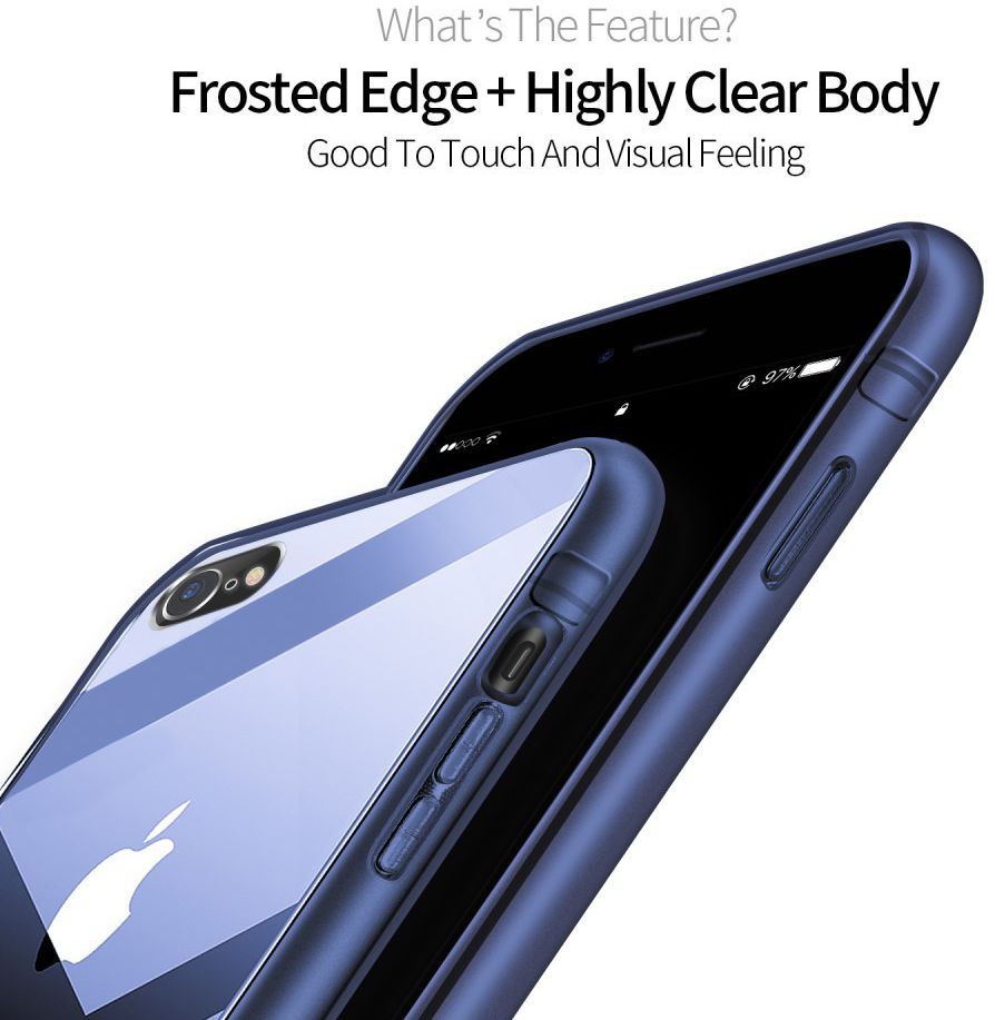 Dux Ducis Light Series TPU Hoesje Apple iPhone SE 2020 Blauw afbeelding 2