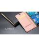 Dux Ducis Nokia 7.1 Premium Bookcase Hoesje Roze Goud