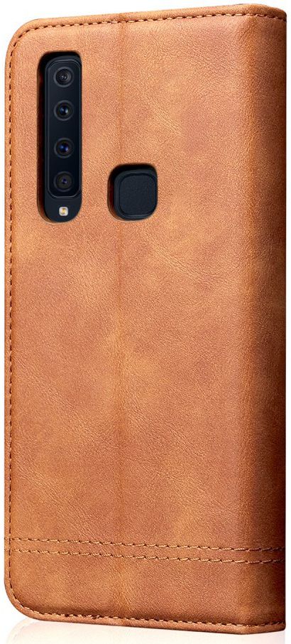 Samsung Galaxy A9 (2018) Retro Portemonnee Hoesje Bruin afbeelding 4