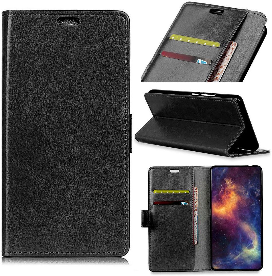 Sony Xperia 10 Plus Portemonnee Hoesje Zwart afbeelding 5
