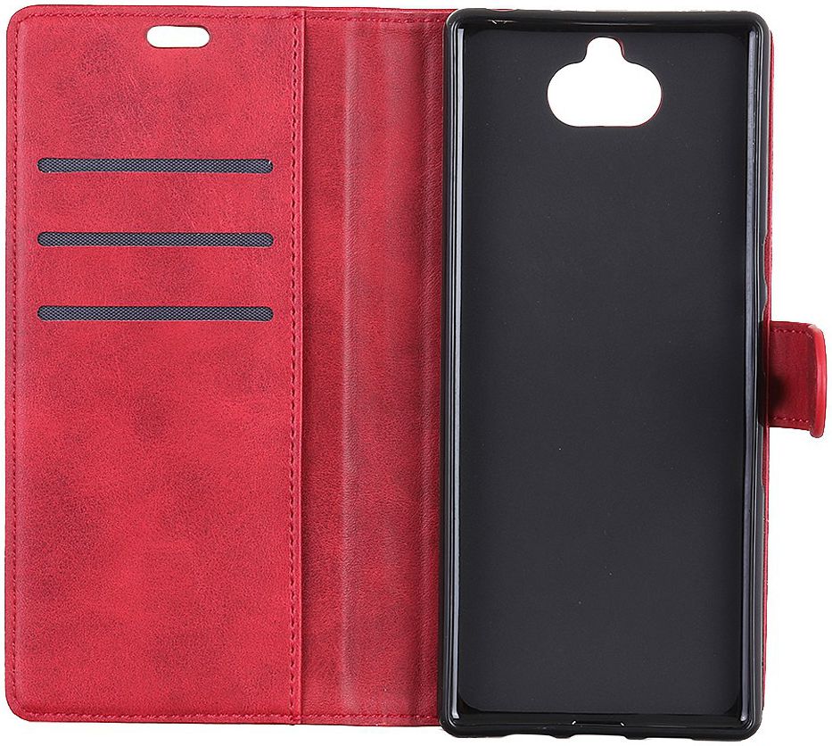 Sony Xperia 10 Portemonnee Hoesje Rood afbeelding 7