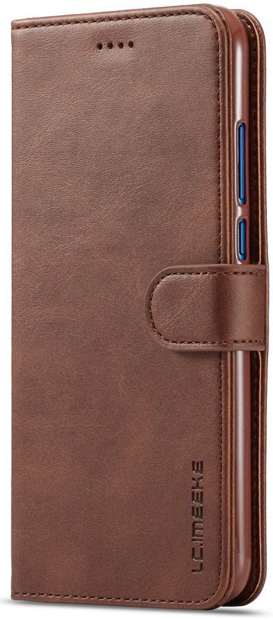 Honor 8X Kunstlederen Stand Portemonnee Bookcase Hoesje Coffee afbeelding 9