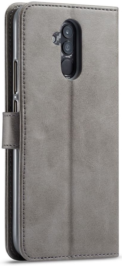 Huawei Mate 20 Lite Portemonnee Stand Bookcase Hoesje Grijs afbeelding 1