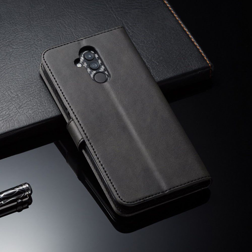 Huawei Mate 20 Lite Portemonnee Stand Hoesje Zwart afbeelding 6