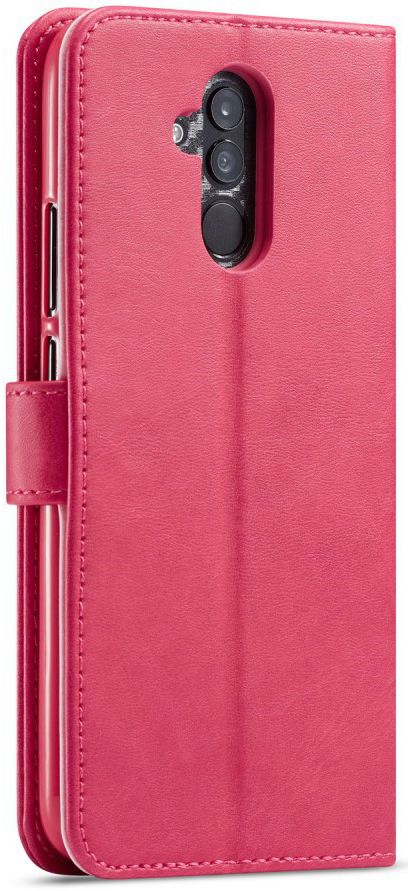 Huawei Mate 20 Lite Portemonnee Stand Bookcase Hoesje Roze afbeelding 1
