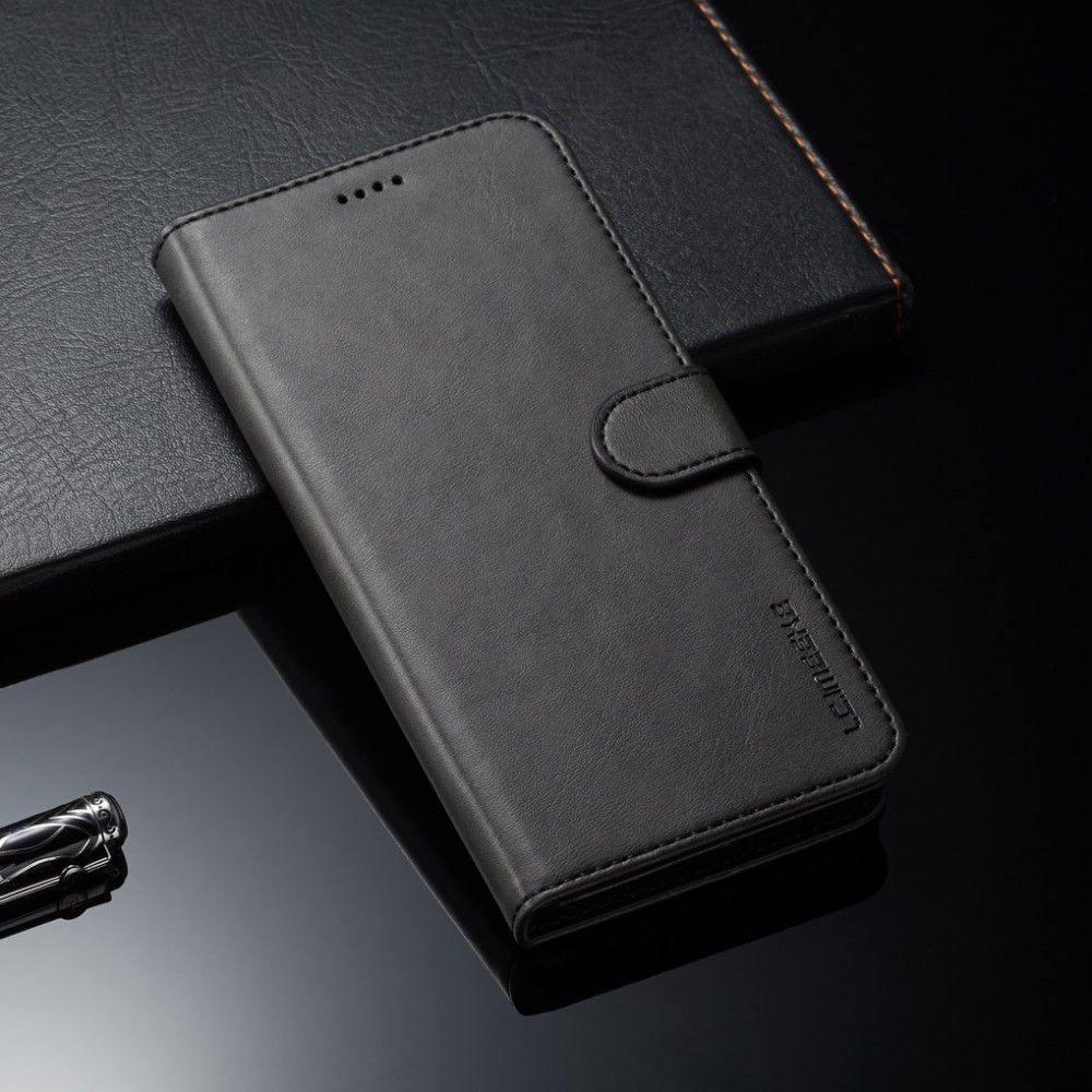 Huawei Mate 20 Stand Bookcase Portemonnee Hoesje Zwart afbeelding 2