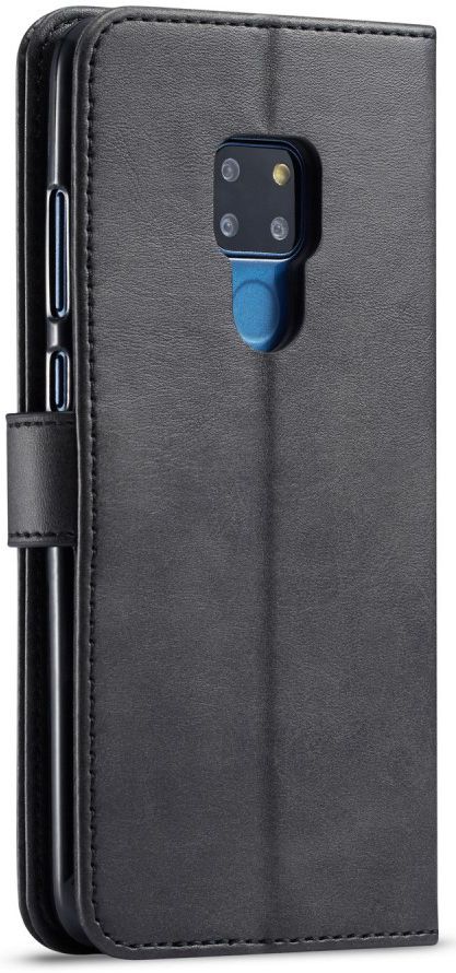 Huawei Mate 20 Stand Bookcase Portemonnee Hoesje Zwart afbeelding 5