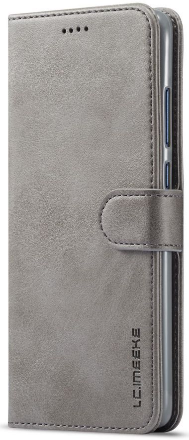 Huawei Mate 20 Stand Portemonnee Bookcase Hoesje Grijs afbeelding 5
