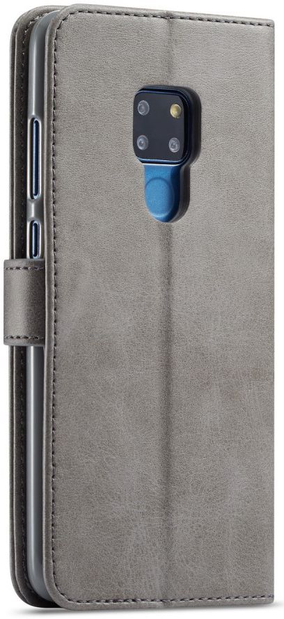 Huawei Mate 20 Stand Portemonnee Bookcase Hoesje Grijs afbeelding 1