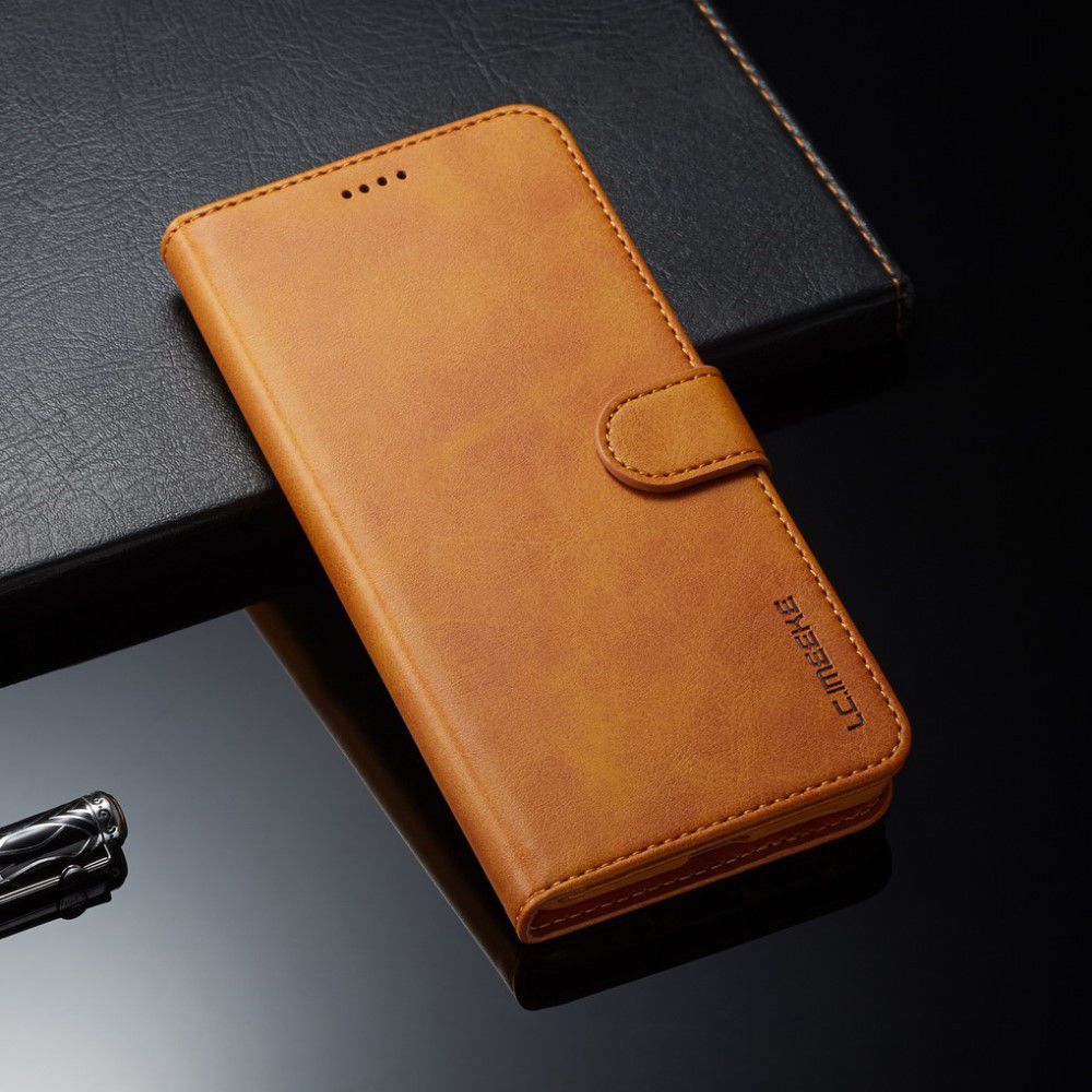 Huawei Mate 20 Stand Portemonnee Bookcase Hoesje Bruin afbeelding 5