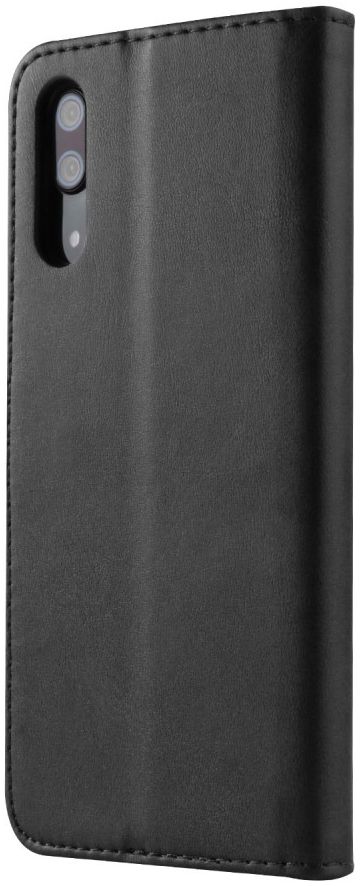 Huawei P20 Stand Portemonnee Bookcase Hoesje Zwart afbeelding 7