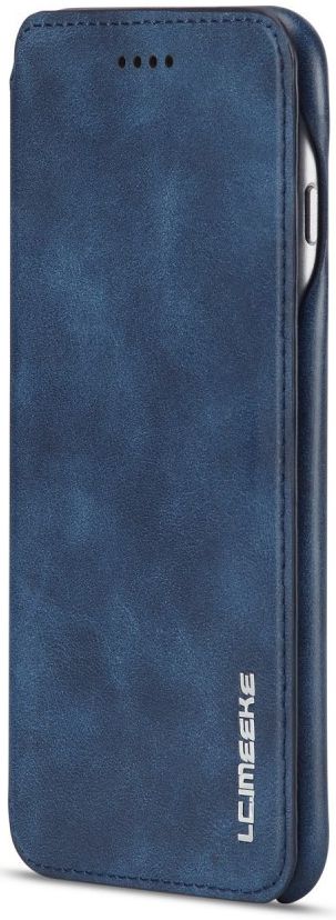 Apple iPhone 6/6s Retro Style Bookcase Hoesje met Kaarthouder Blauw afbeelding 9
